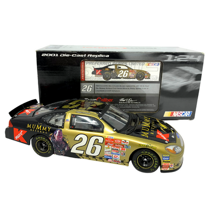 Team Caliber Preferred Nascar #26 Jimmy Spencer The Mummy Returns 1:24 Diecast