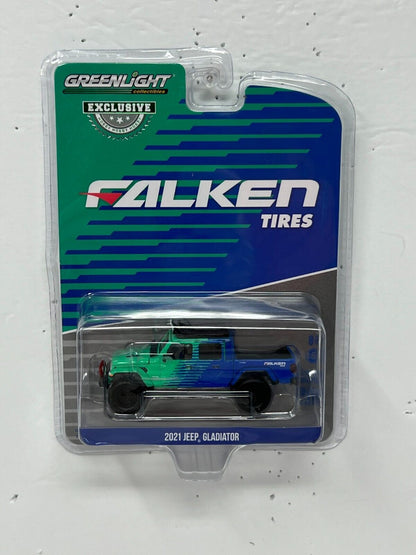 Greenlight Hobby Exclusive Falken Tires 2021 Jeep Gladiator 1:64 Diecast