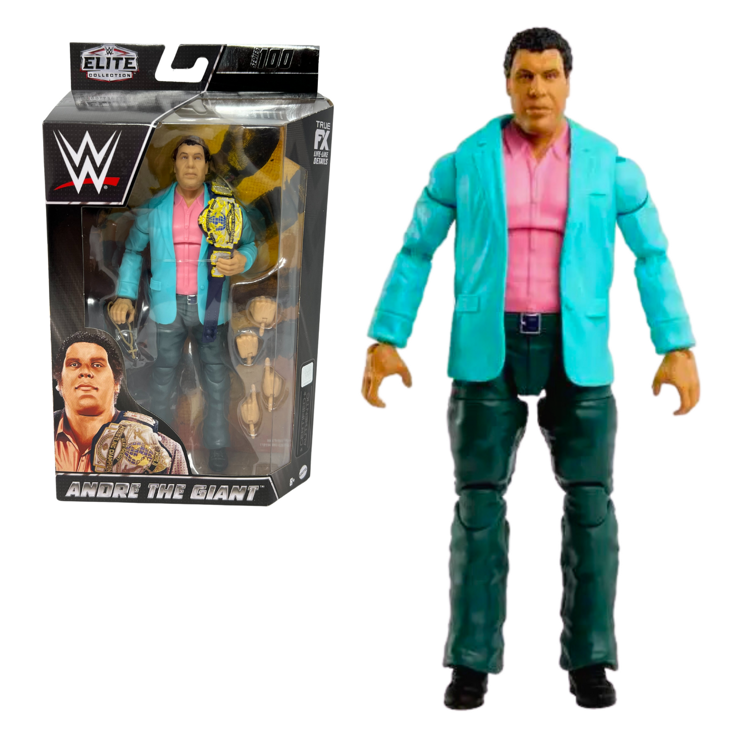 WWE Andre the Giant Elite Collection Series 100 Chase Action Figure With Belt