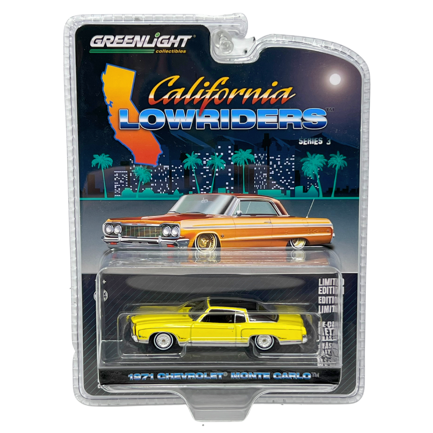 Greenlight California Lowriders 1971 Chevrolet Monte Carlo 1:64 Diecast