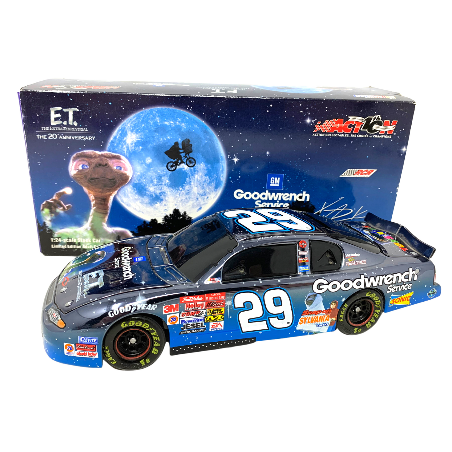 Action Nascar #29 Kevin Harvick GM Goodwrench E.T. Monte Carlo BANK 1:24 Diecast