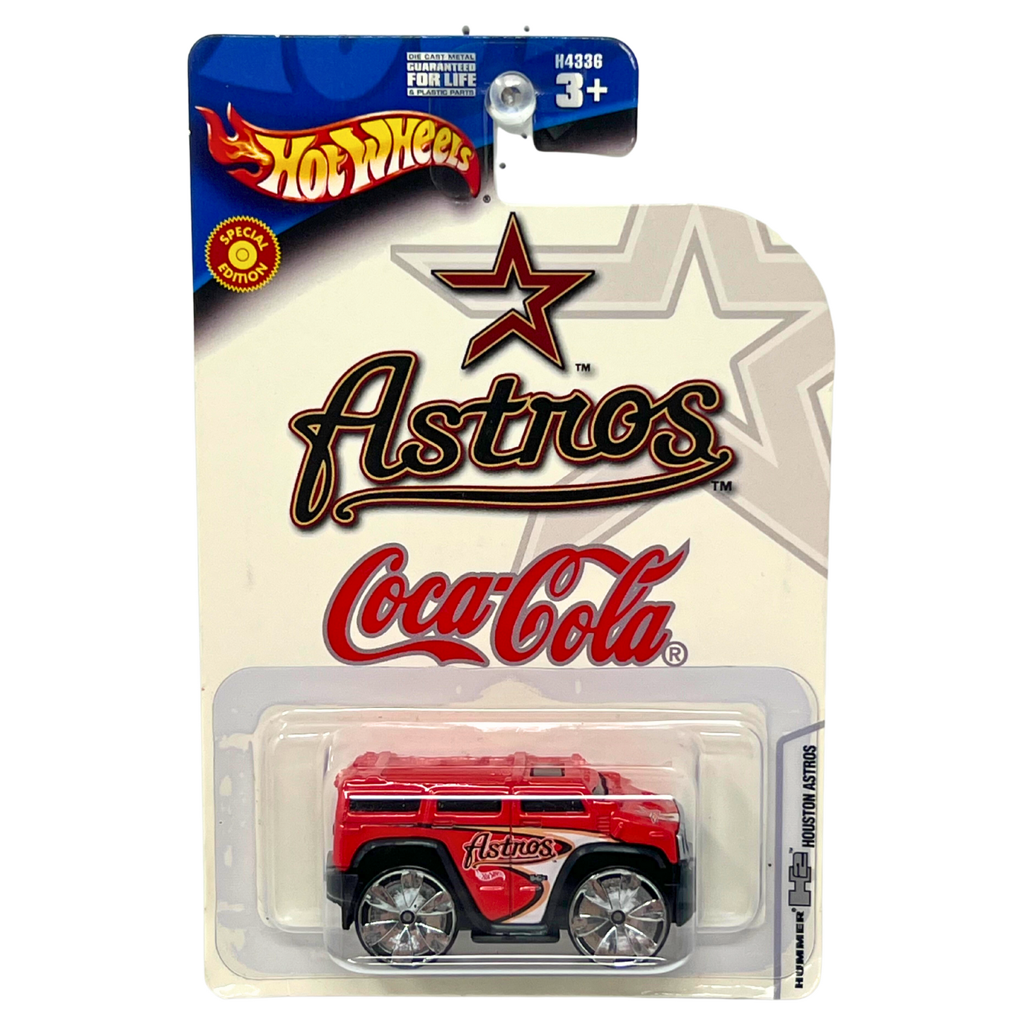 Hot Wheels Coca-Cola Houston Astros MLB Hummer H2 1:64 Diecast