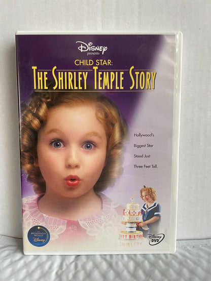 Child Star Shirley Temple Story (DVD, 2001) Disney Live Action Good Condition!!!