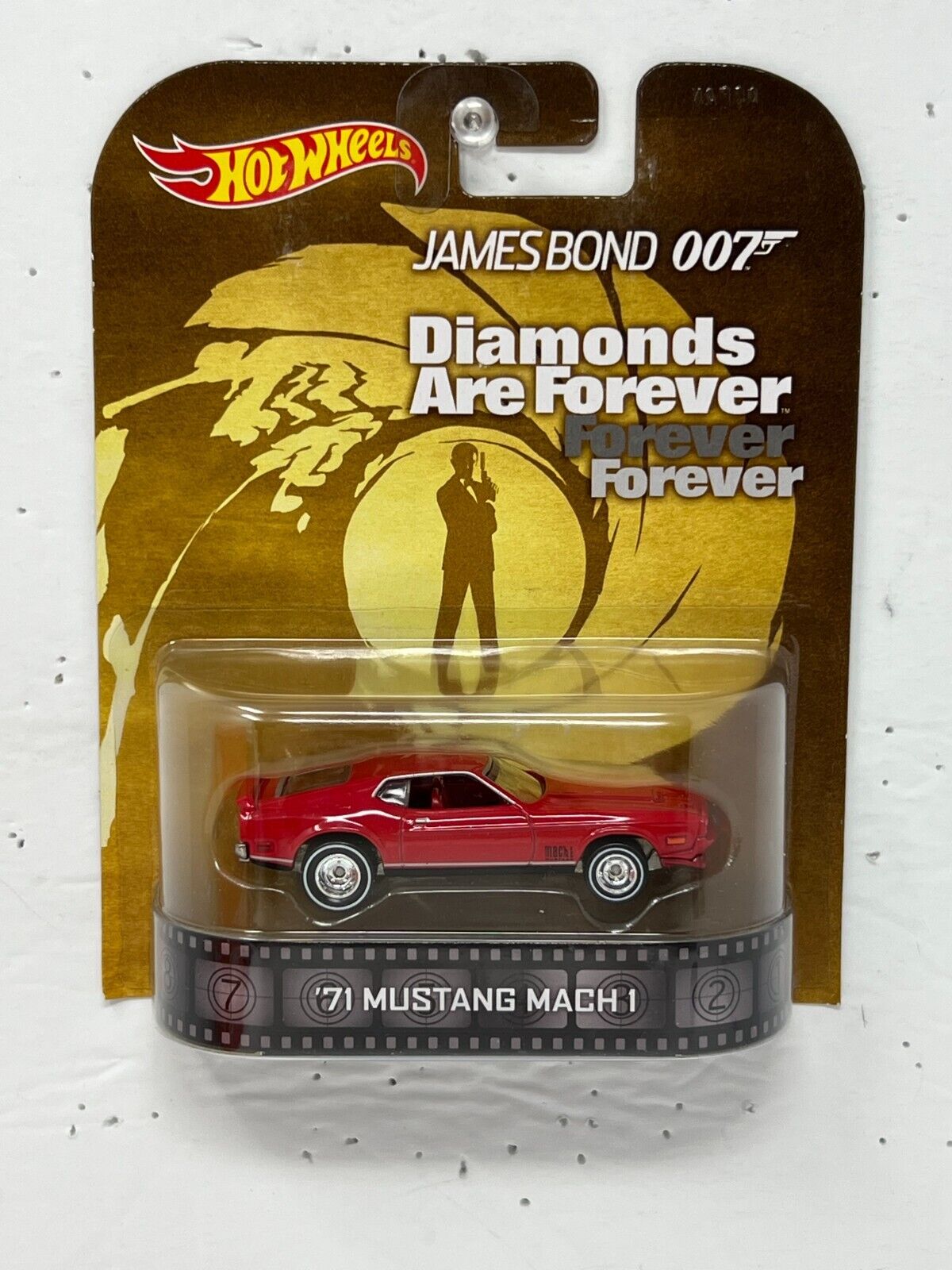 Hot Wheels Retro Entertainment 007 '71 Mustang Mach 1 1:64 Diecast