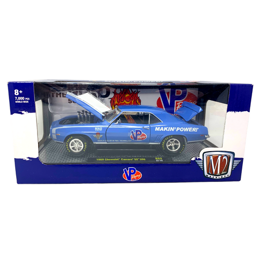 M2 Machines VP Racing Fuels 1969 Chevrolet Camaro SS 396 R88 1:24 Diecast