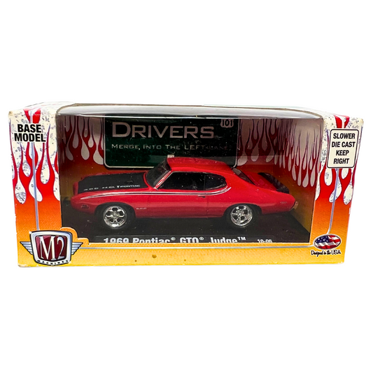 M2 Machines Auto-Drivers 1969 Pontiac GTO Judge 1:64 Diecast