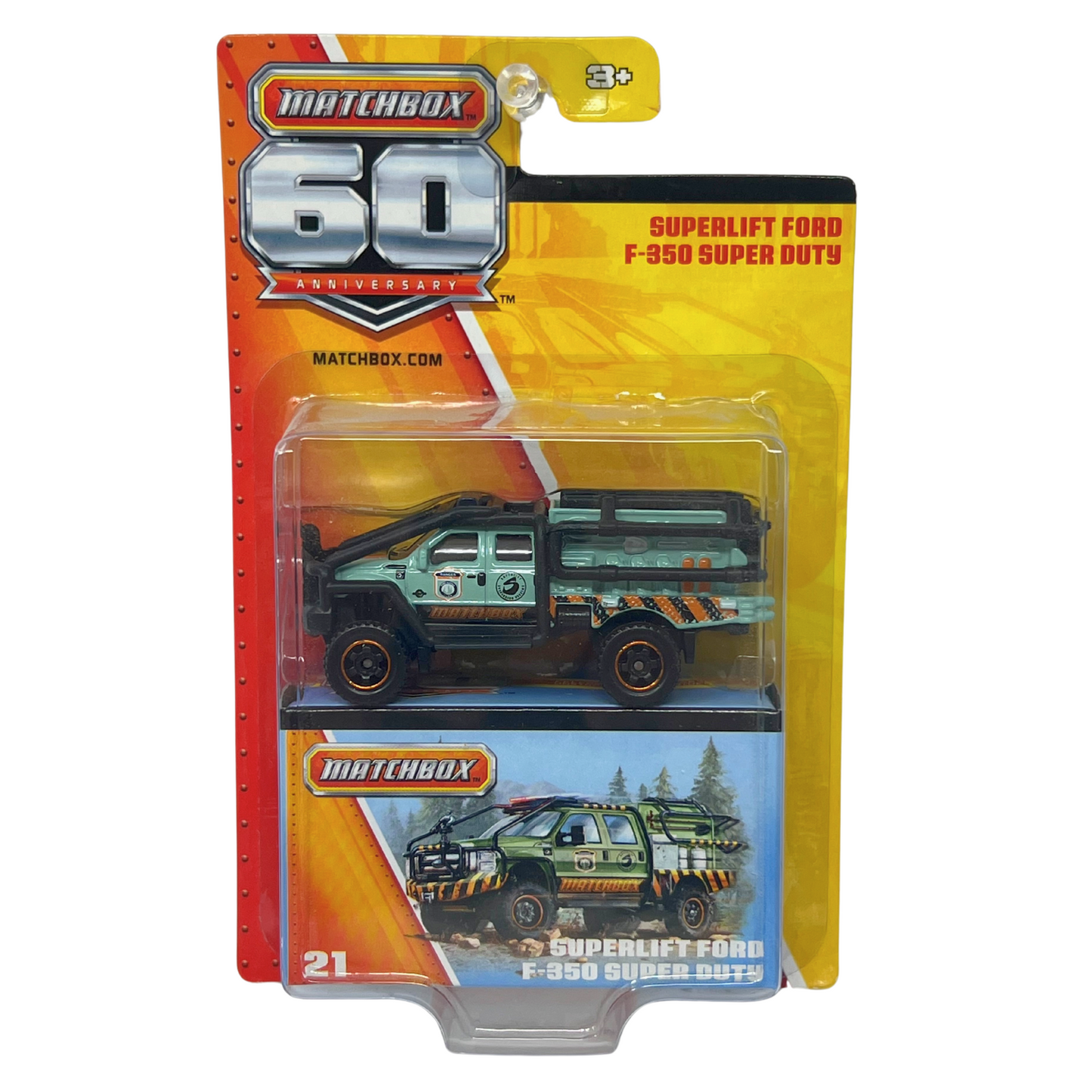 Matchbox 60th Anniversary Superlift Ford F-350 Super Duty 1:64 Diecast