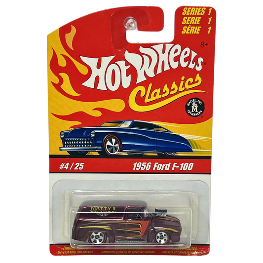 Hot Wheels Classics Series 1 1956 Ford F-100 1:64 Diecast