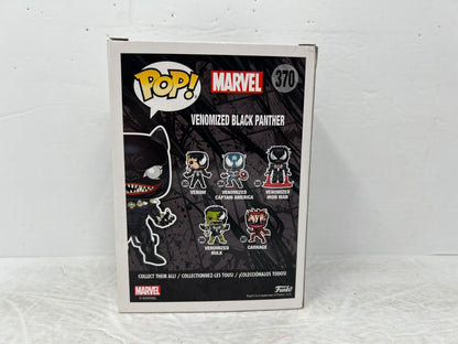 Funko Pop! Marvel Venom #370 Venomized Black Panther EB Excl. Bobble-Head Vault