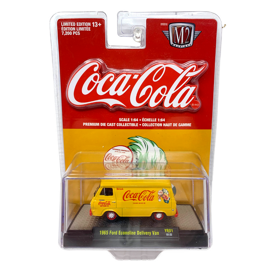 M2 Machines Coca-Cola 1965 Ford Econoline Delivery Van YW01 1:64 Diecast