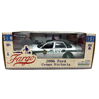 Greenlight Hollywood Fargo 2006 Ford Crown Victoria Green Machine 1:24 Diecast