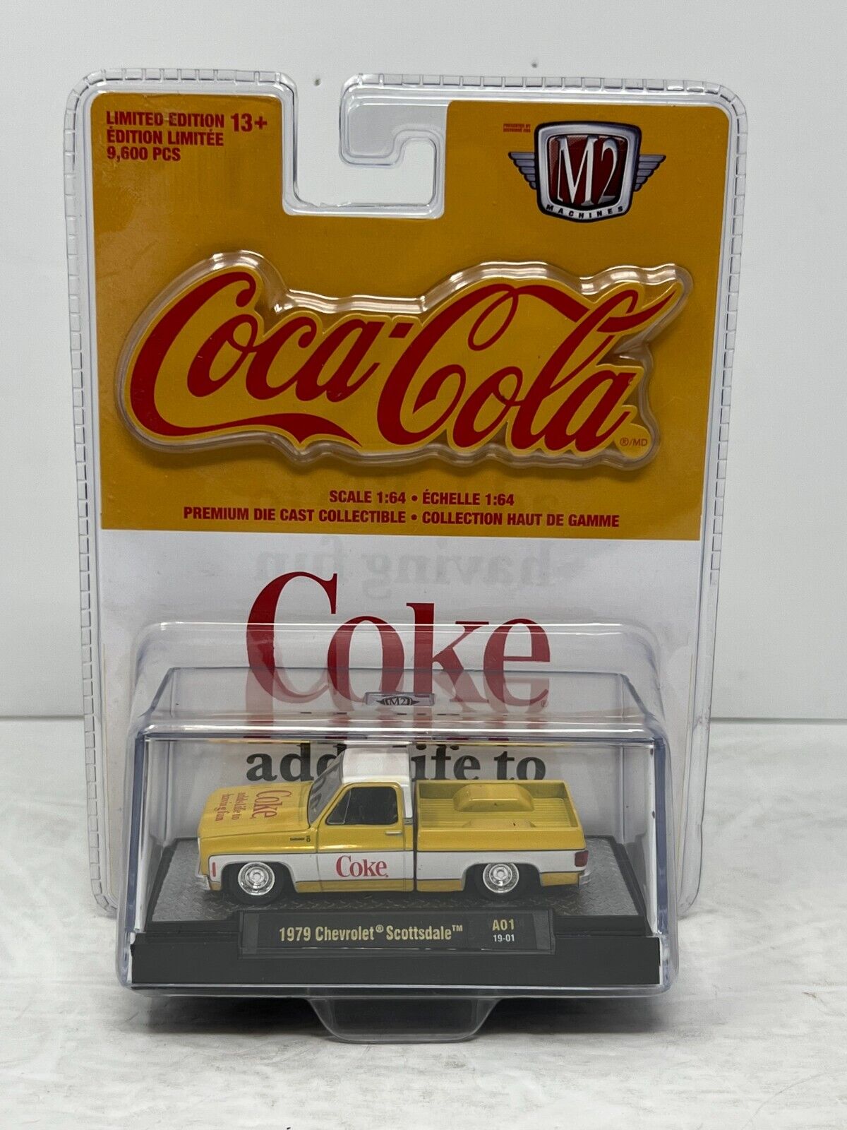 M2 Machines Coca-Cola 1979 Chevrolet Scottsdale A01 1:64 Diecast