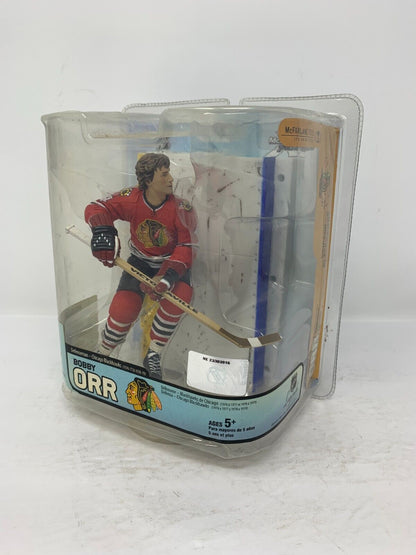 Mcfarlane NHL Bobby Orr Chicago Blackhawks Red Jersey Legends Series 5 Figure