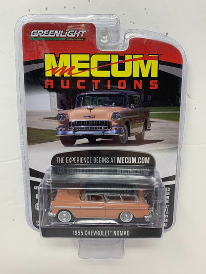 Greenlight Mecum Auctions Series 3 1955 Chevrolet Nomad 1:64 Diecast