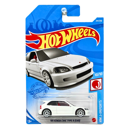 Hot Wheels HW J-Imports '99 Honda Civic Type R (EK9) JDM 1:64 Diecast