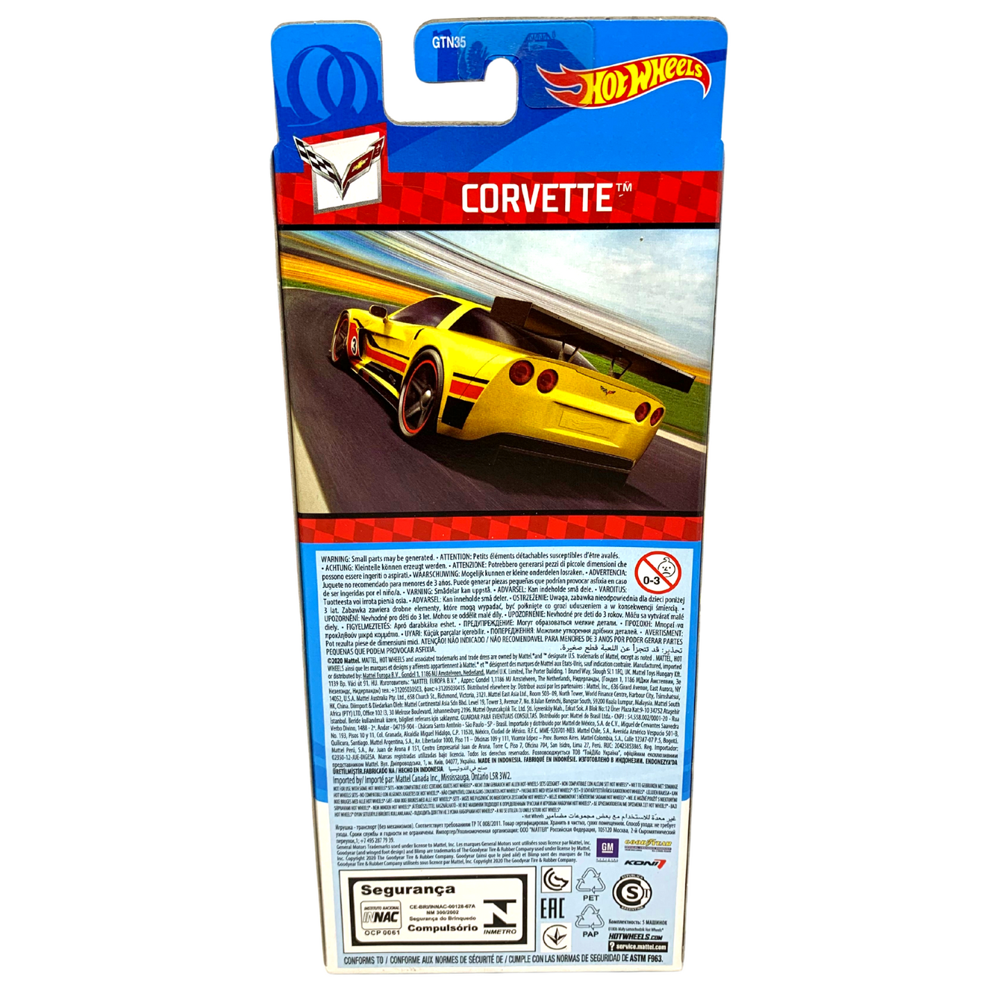 Hot Wheels 2020 Corvette 5-Pack 1:64 Diecast Gift Pack