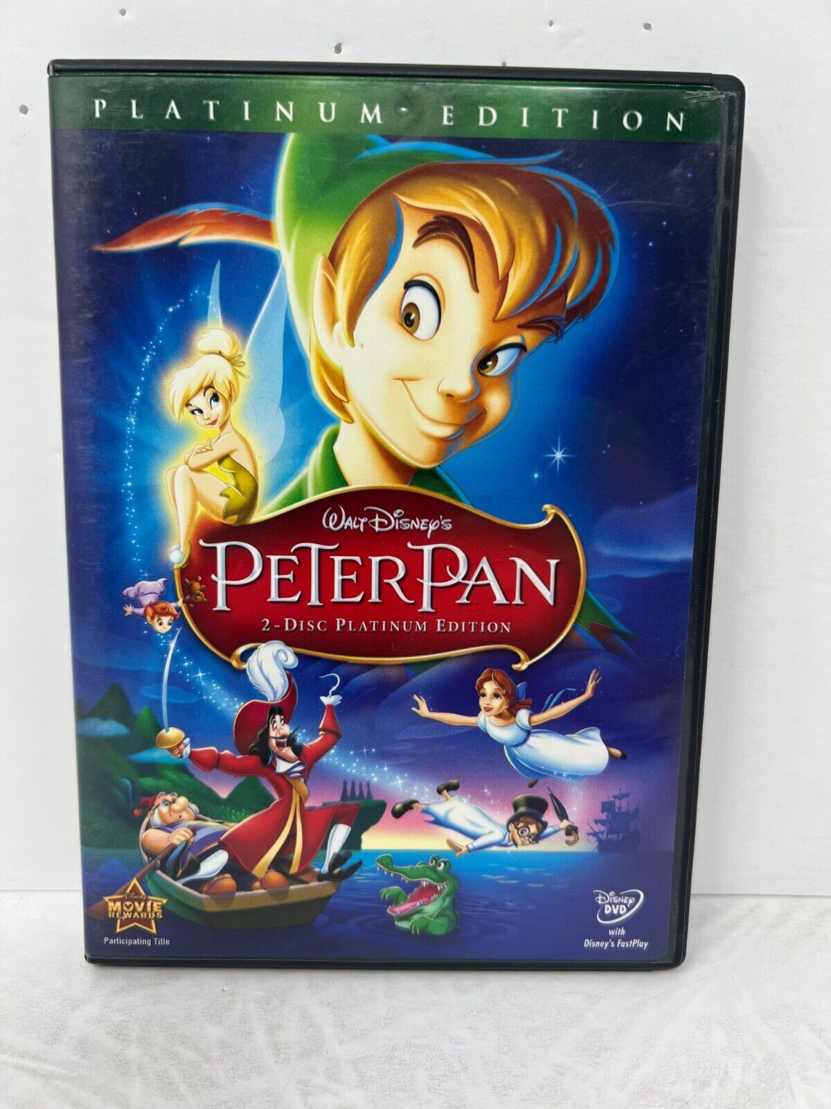 Disney Peter Pan (DVD, 2007) Platinum Edition Disney Classic Good Condition!!!