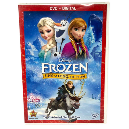 Disney Frozen (DVD, 2014) Sing-Along Edition Good Condition!!!