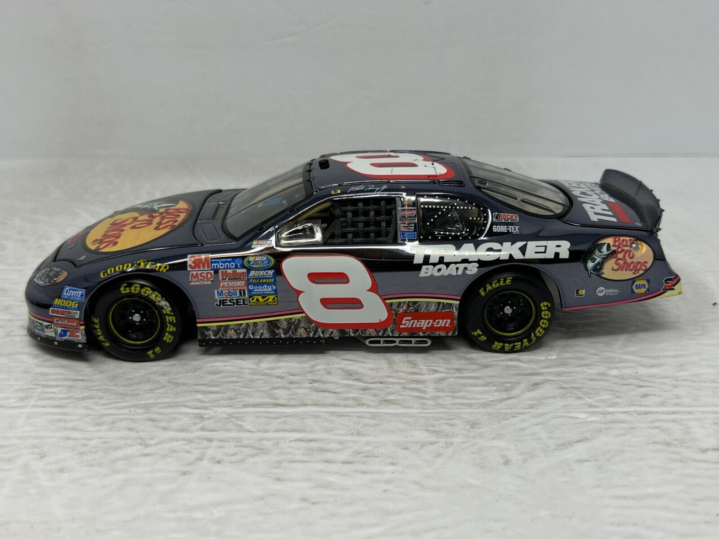 Action Nascar #8 Hank Parker Jr Remington Bass Pro 2003 Monte Carlo 1:24 Diecast