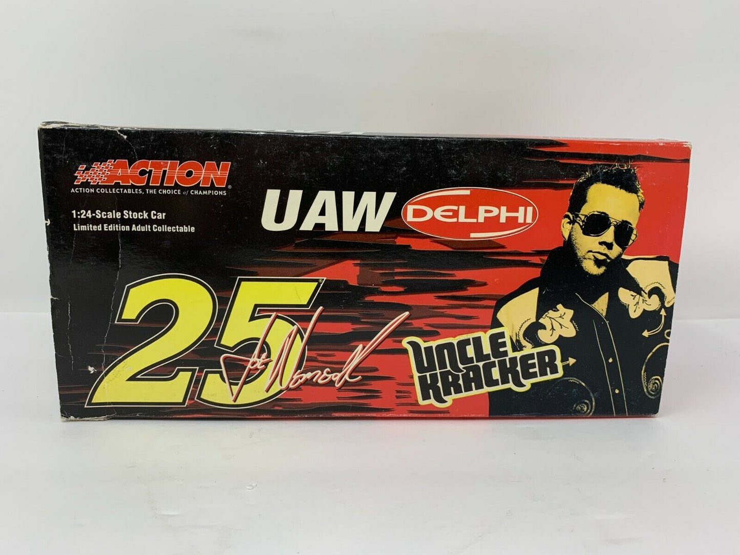 Action Nascar RCCA Joe Nemechek #25 UAW Delphi Uncle Kracker Chevy 1:24 Diecast