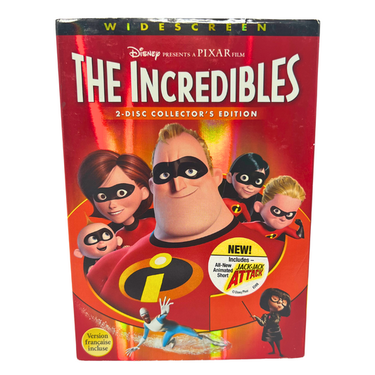 Disney Pixar The Incredibles Wide Screen (DVD, 2005) Good Condition!!!