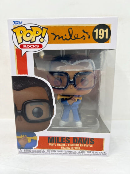 Funko Pop! Rocks #191 Miles Davis Vinyl Figure