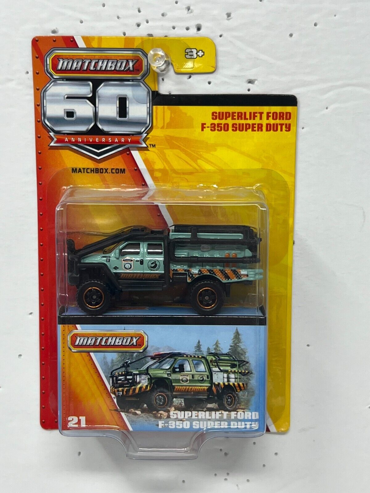 Matchbox 60th Anniversary Superlift Ford F-350 Super Duty 1:64 Diecast