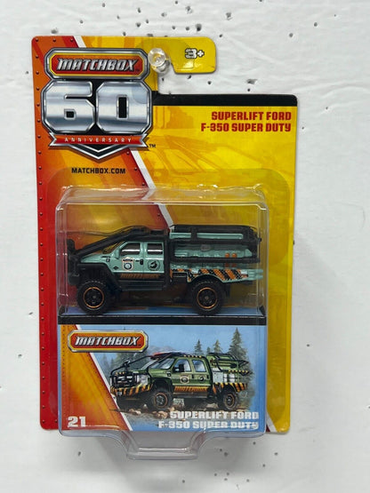 Matchbox 60th Anniversary Superlift Ford F-350 Super Duty 1:64 Diecast