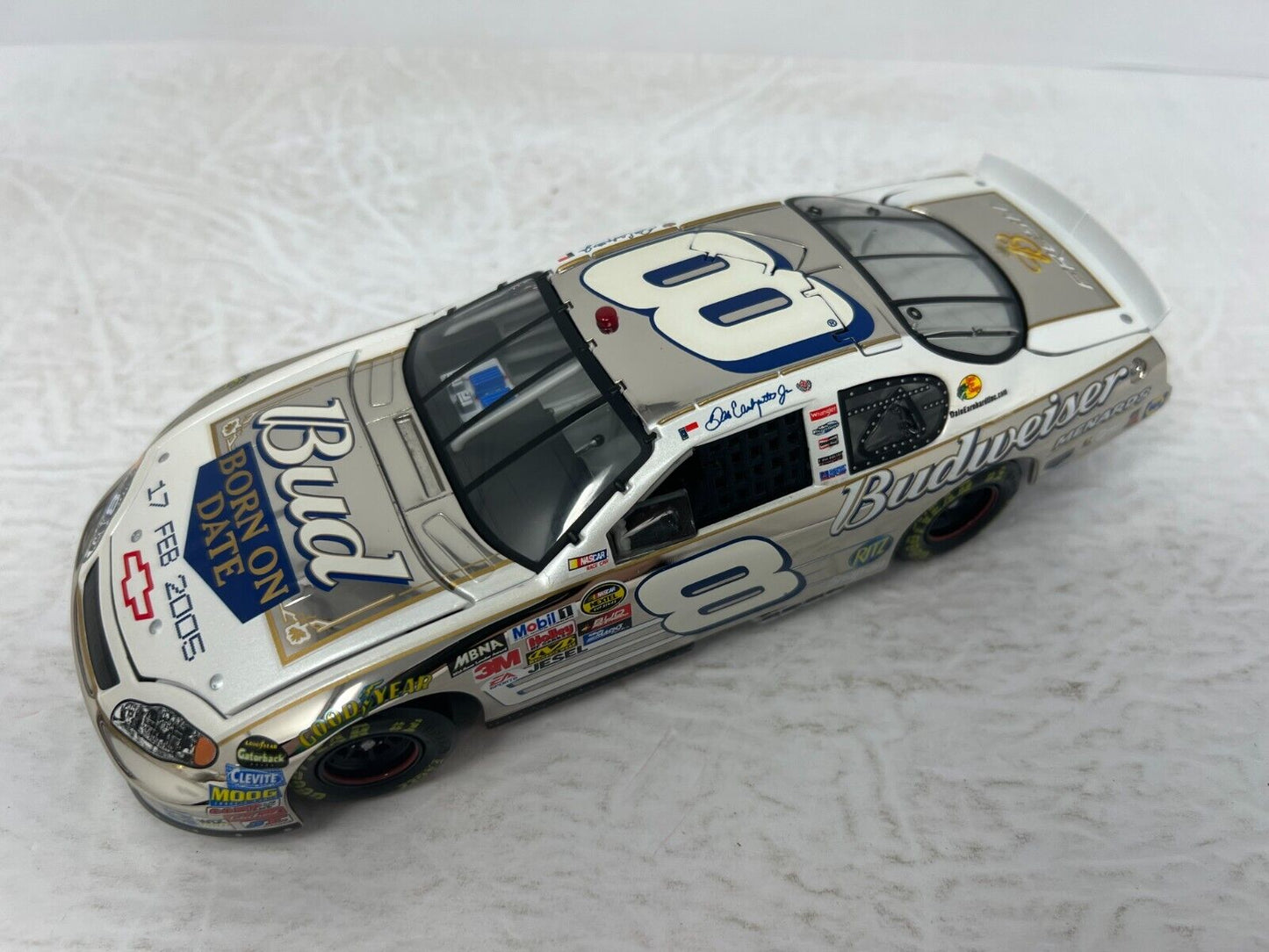 Action Nascar #8 Dale Earnhardt Jr Bud Born Date Feb. 17 GM Dealers 1:24 Diecast