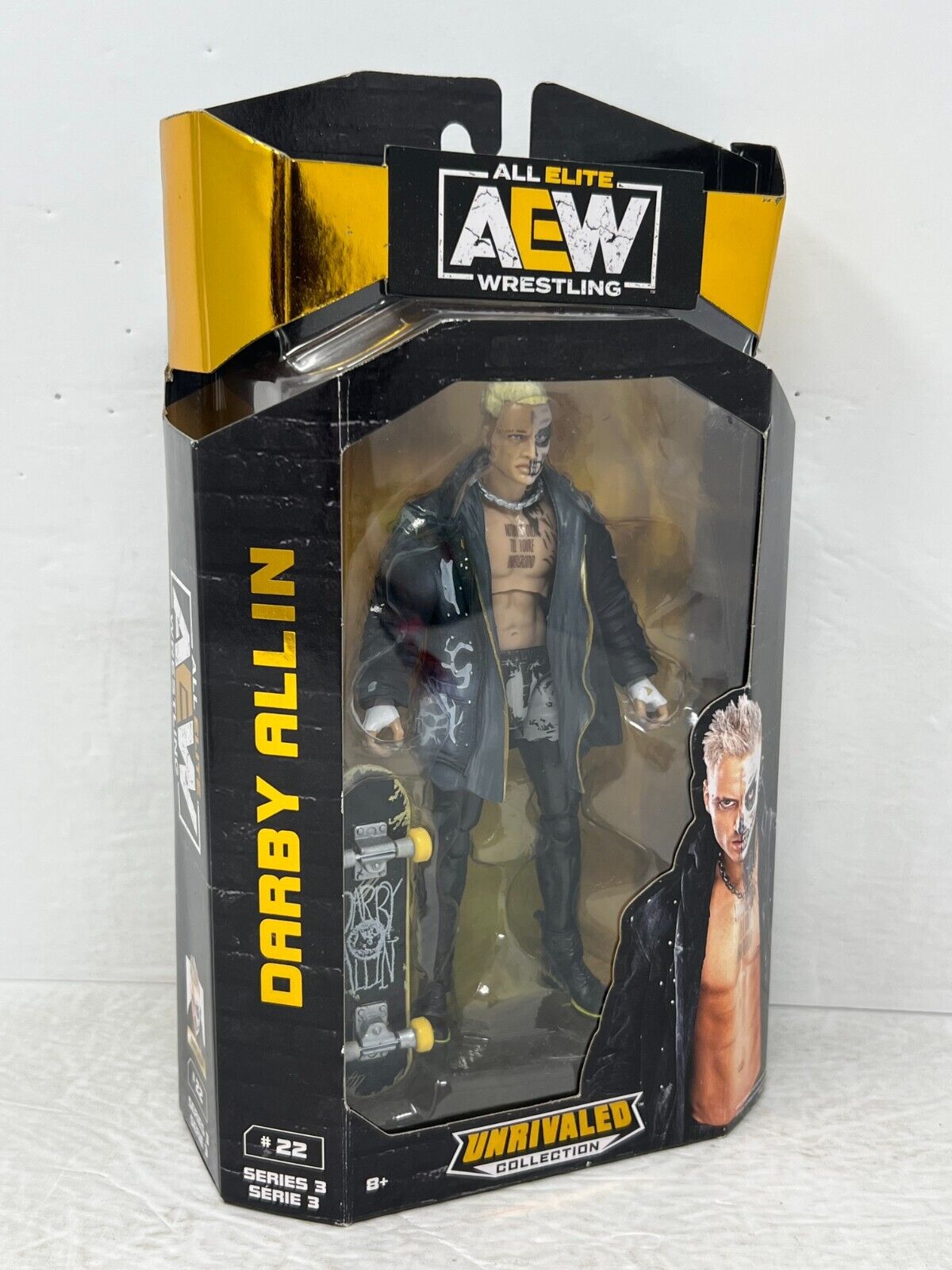 AEW Darby Allin Unrivaled Collection Series 3 Jazwares Wrestling Action Figure