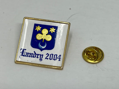 Landry Family Crest Reunion 2004 Patriotic Lapel Pin P2