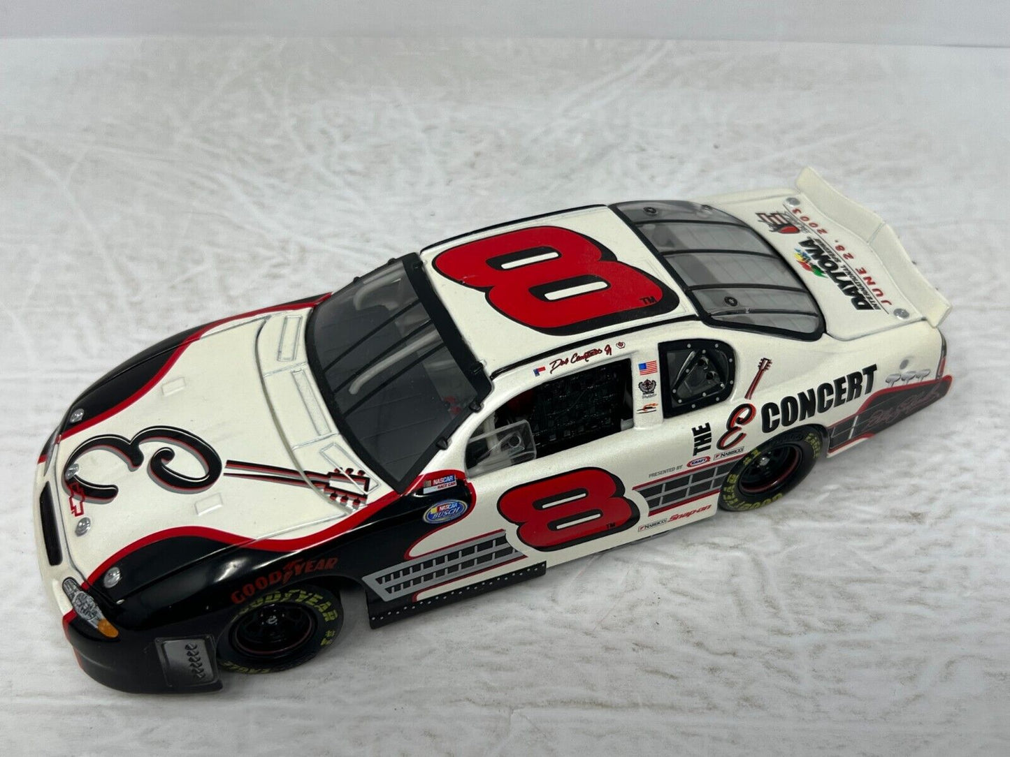 Action Nascar #8 Dale Earnhardt Jr. Dale Earnhardt Tribute Concert 1:24 Diecast