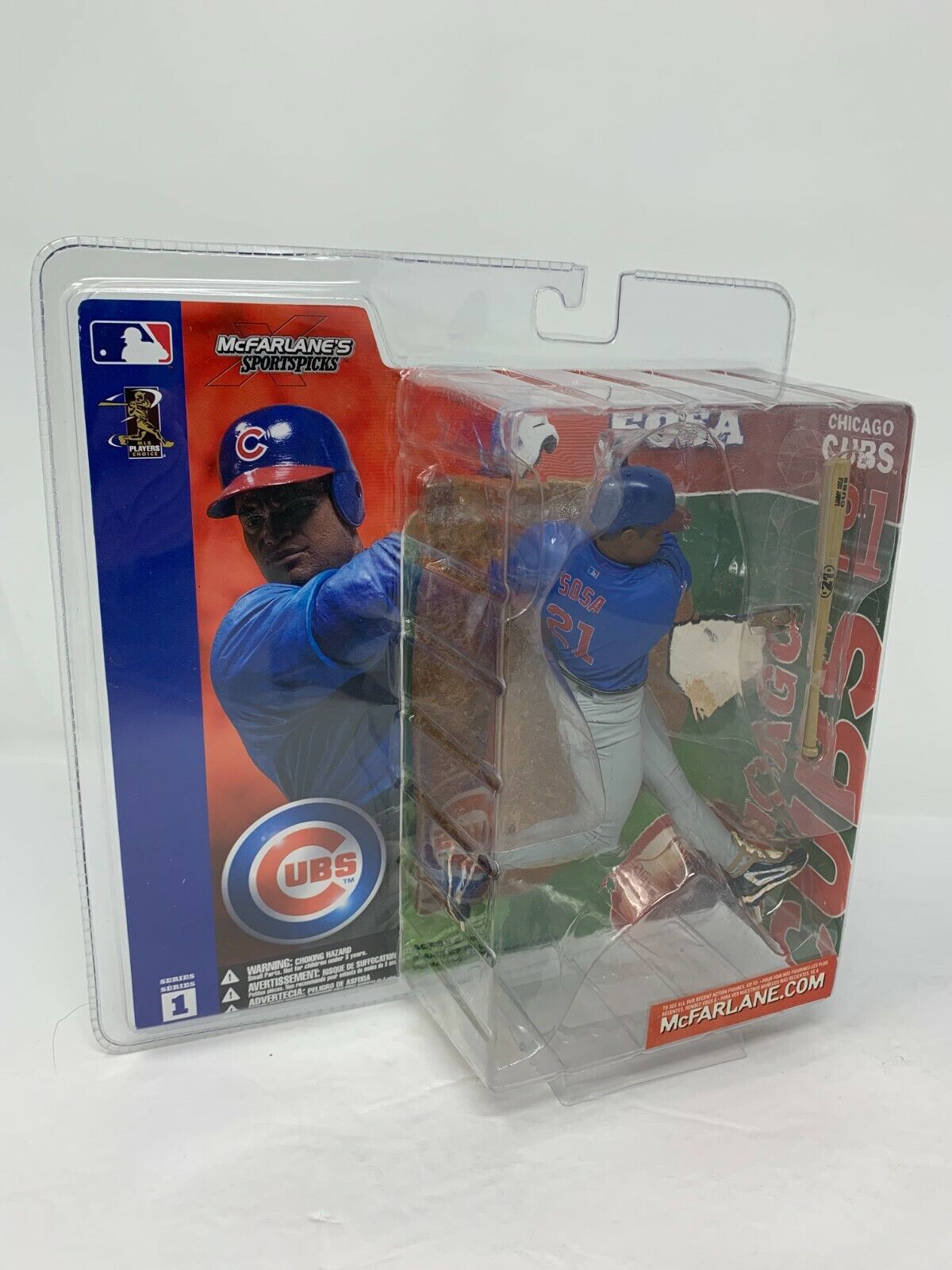 McFarlane MLB Series 1 Sammy Sosa Chicago Cubs Figurine