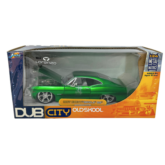 Jada Dub City Oldskool 1967 Chevy Impala SS 1:24 Diecast RARE!!!