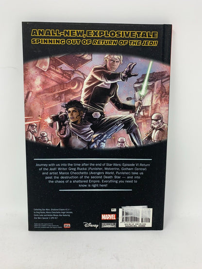 Star Wars The Force Awakens Shattered Empire Graphic Novel Comic Hardcover Book