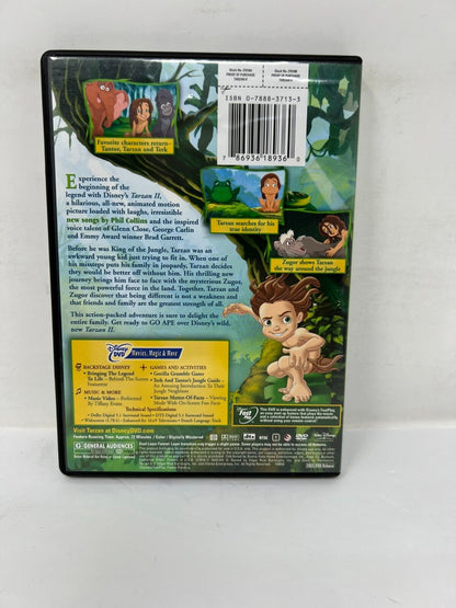 Disney Tarzan & Jane (DVD, 2002) Good Condition!!!