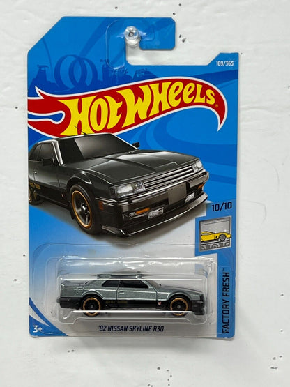 Hot Wheels Factory Fresh 1982 Nissan Skyline R30 JDM 1:64 Diecast Gray