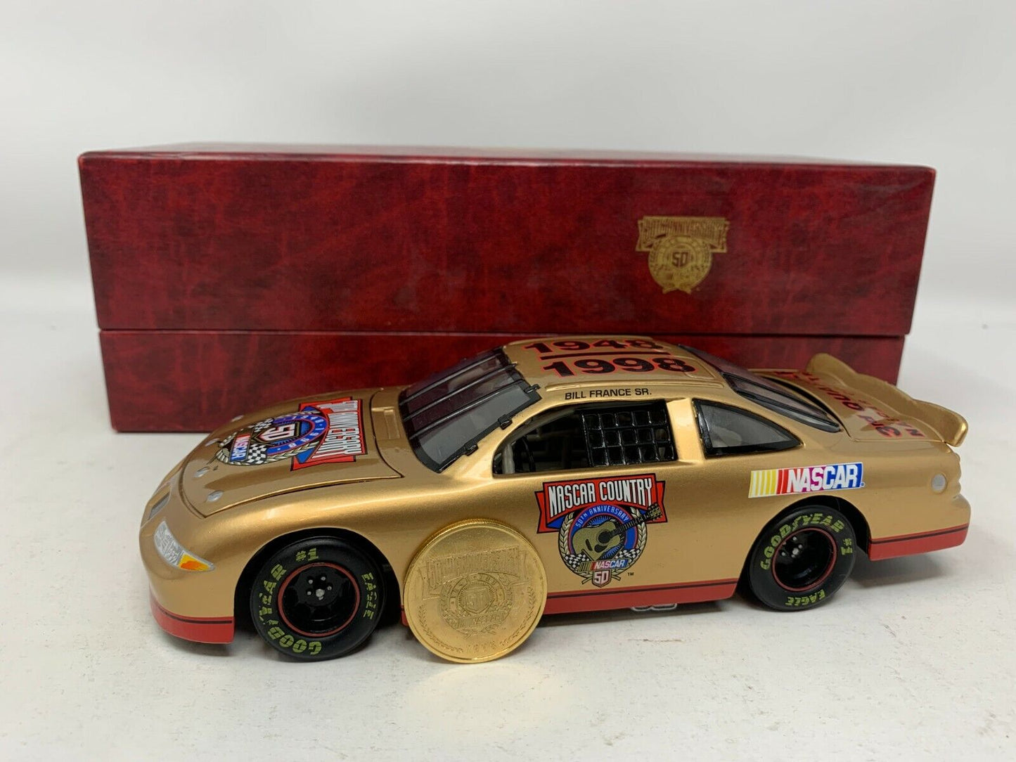 Action NASCAR Bill France Sr. 50th Anniversary Legends 1948-1998 1:24 Diecast