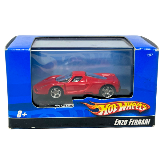 Hot Wheels Enzo Ferrari with Display Case 1:87 Diecast