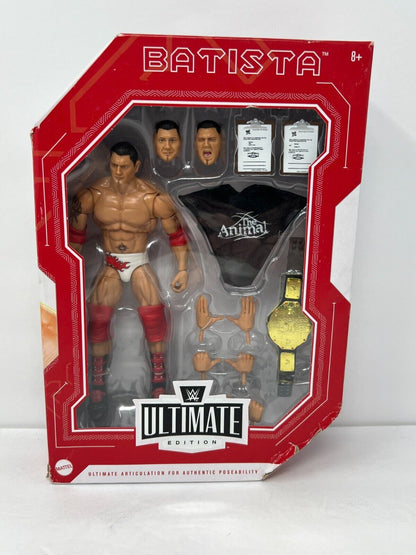 WWE Batista Ultimate Edition Mattel Action Figure Entrance Attire & Belt Mattel Toys