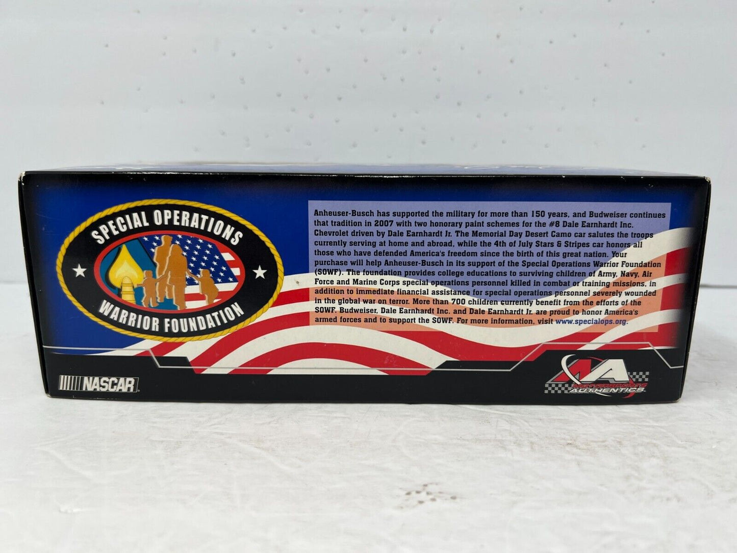 Motorsports Authentics #8 Dale Earnhardt Jr. Bud Stars & Stripes 1:24 Diecast