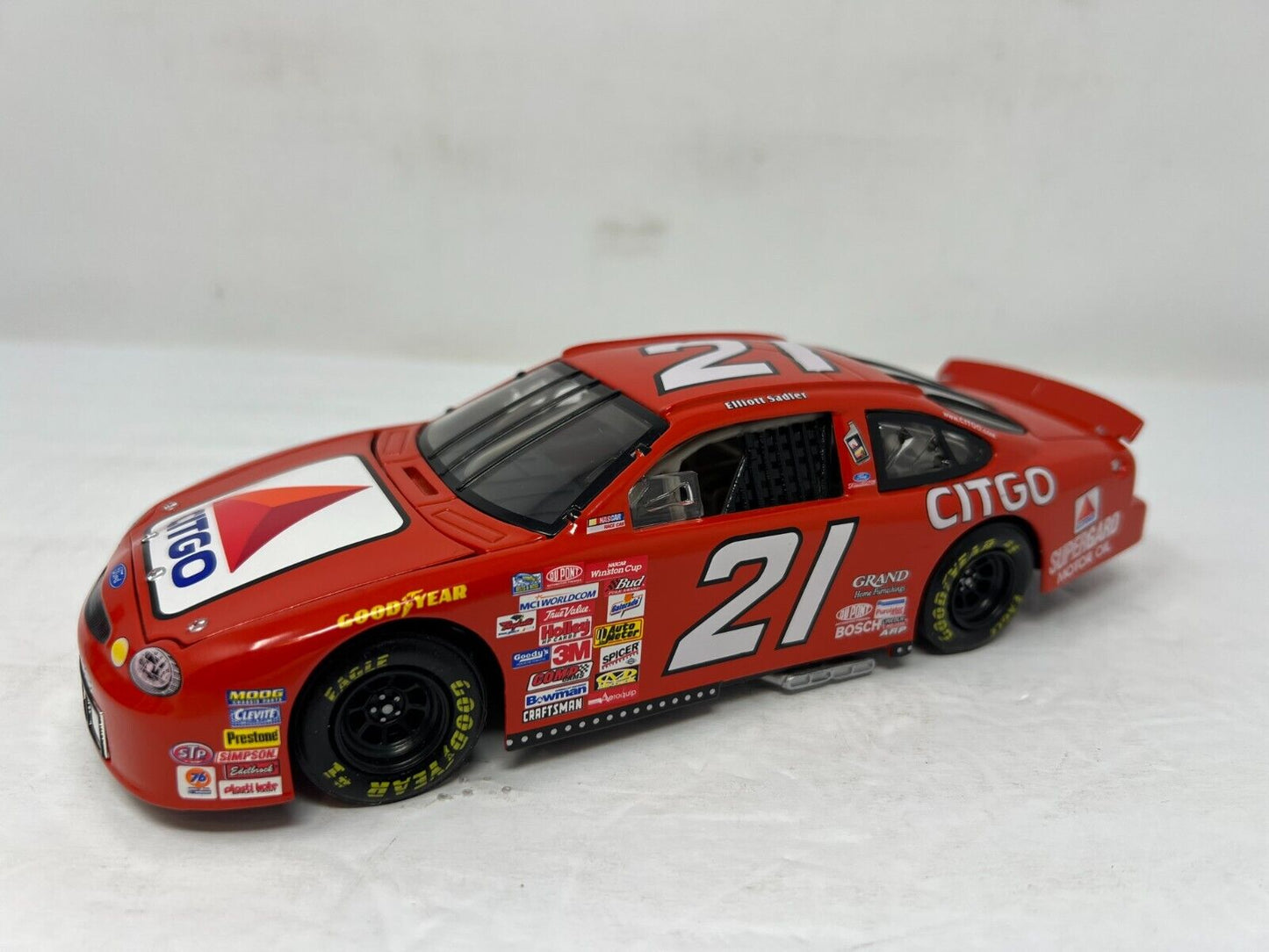 Action Nascar #21 Elliott Sadler Citgo 1999 Ford Taurus 1:24 Diecast