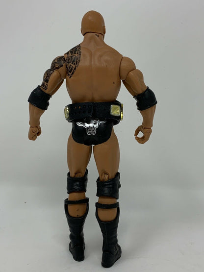 WWE The Rock Signature Series Basic Wrestling Action Figure with Spinner Belt