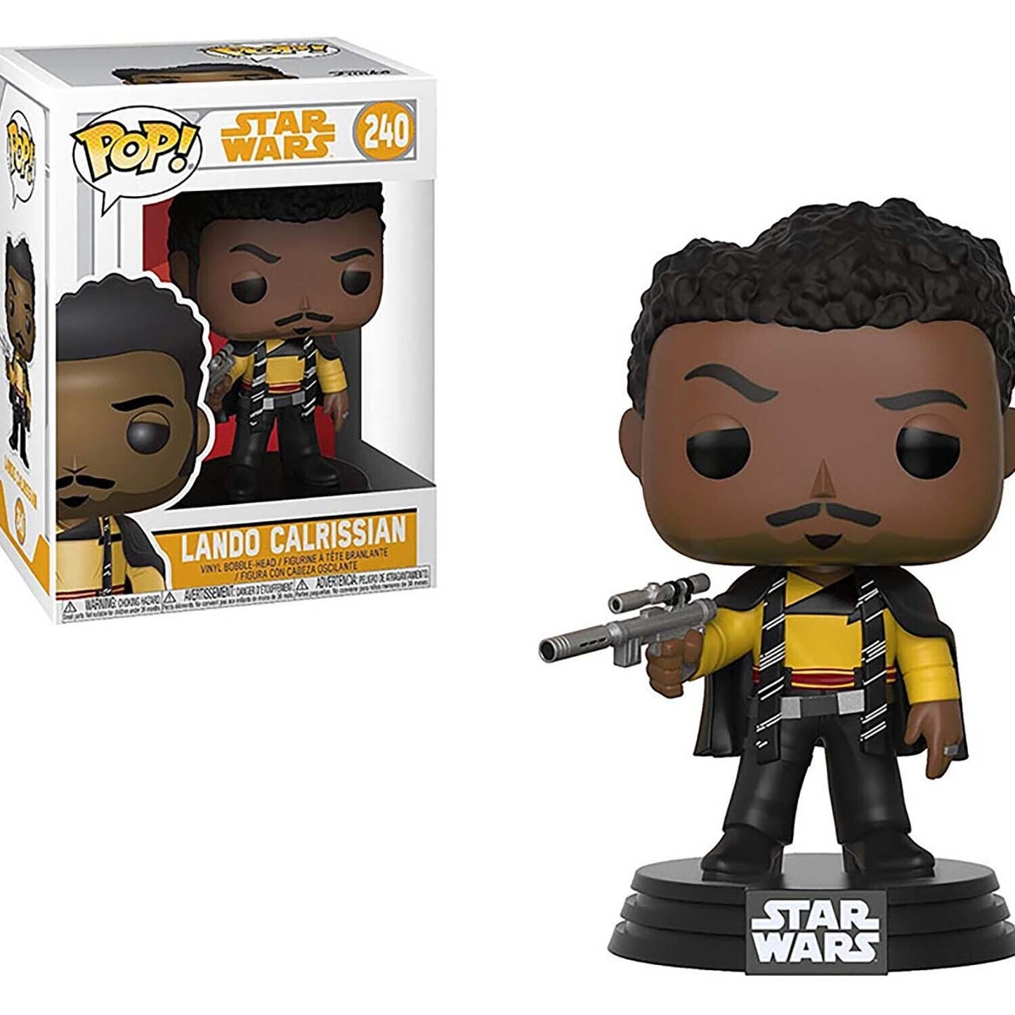 Funko Pop! Star Wars #240 Lando Calrissian Vinyl Bobblehead Vaulted