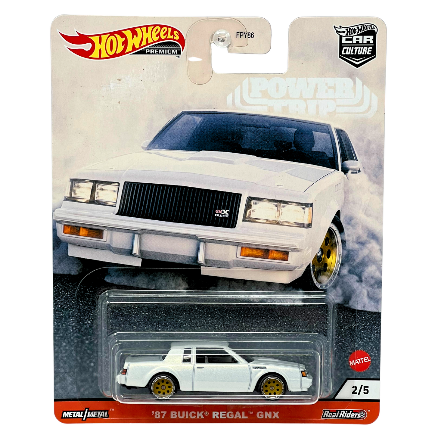 Hot Wheels Premium Power Trip '87 Buick Regal GNX 1:64 Diecast