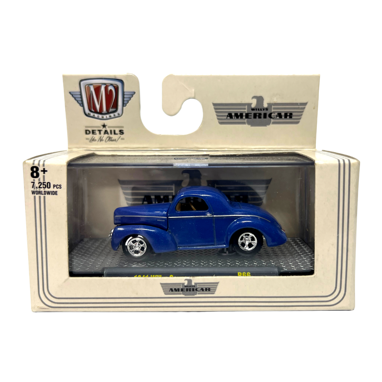 M2 Machines Willys Americar 1941 Willys Coupe R66 1:64 Diecast