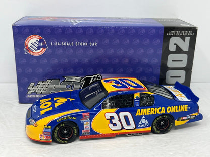 Action Nascar #30 Jeff Green AOL 2002 Chevy Monte Carlo 1:24 Diecast