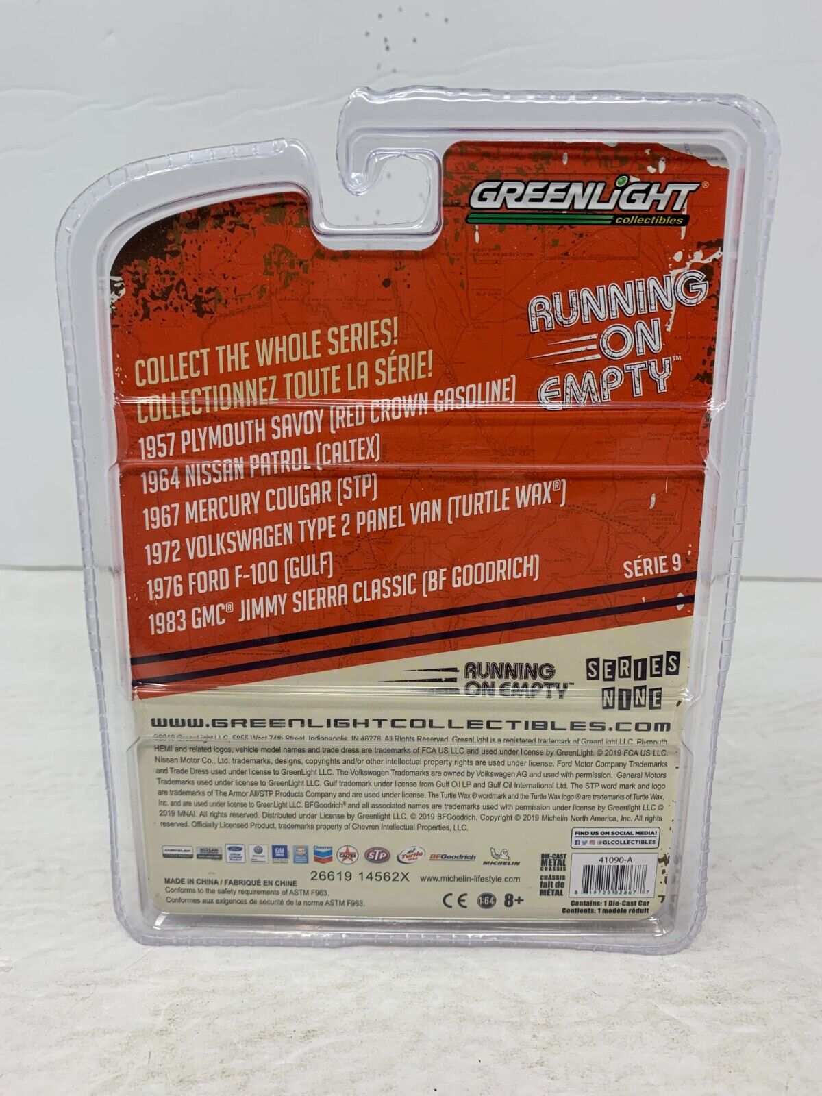 Greenlight Running On Empty Series 9 1957 Plymouth Savoy 1:64 Diecast