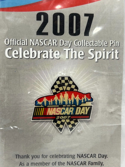 2007 Nascar Day Collectible Automotive Lapel Pin