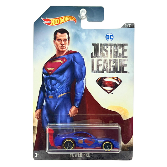 Hot Wheels DC Justice League Superman Power Pro 1:64 Diecast